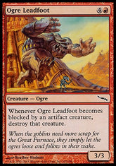 Ogre Pé-de-Chumbo / Ogre Leadfoot - Magic: The Gathering - MoxLand
